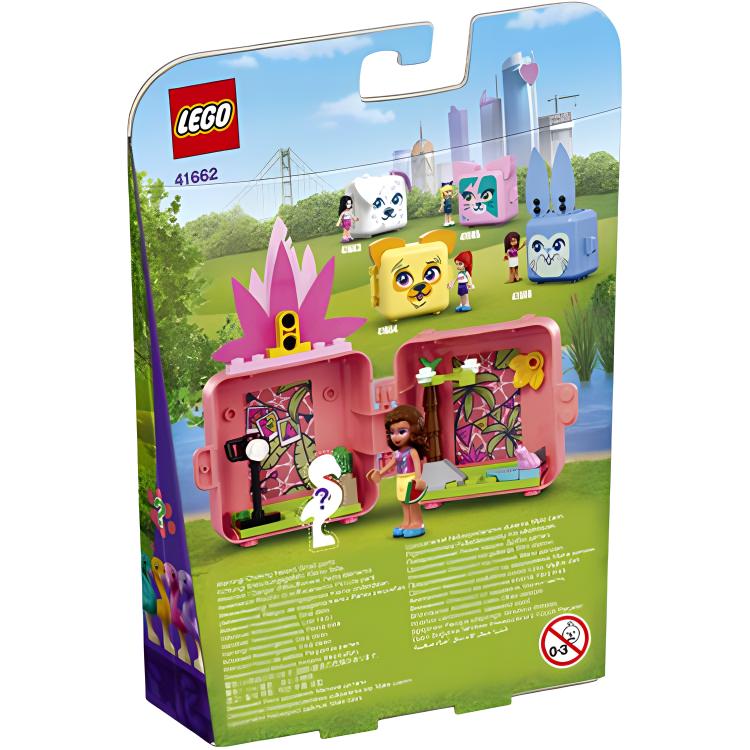 Конструктор LEGO Friends "Весёлая коробка фламинго Оливии" (41662) - Boxette Shop